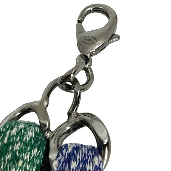 CHANEL Coco Mark Silver Metal Chain Link CC Bracelet - Picture 6 of 6